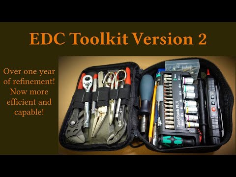 Видео: Набор инструментов EDC версии 2: решайте большинство проблем на месте!