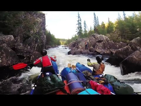 Видео: "Кутсайоки и ответственность". Фильм о сплаве на катамаранах в Карелии