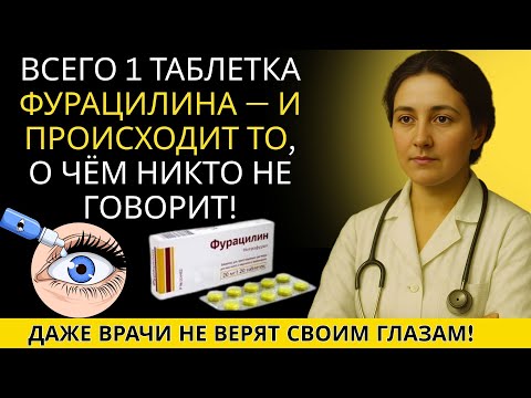 Видео: Врачи в шоке! Обычный Фурацилин творит то, о чём молчат даже в аптеках!