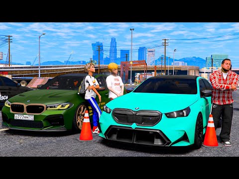 Видео: ОПЕРСКАЯ ЕЗДА В GTA 5 - ГОНКА M5 CS ПРОТИВ BMW M5 G90! СРАВНЕНИЕ СТАРОЙ И НОВОЙ БМВ М5! 🌊ВОТЕР