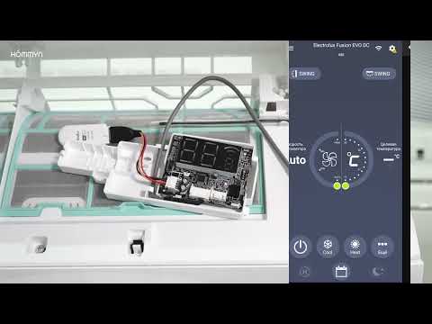 Видео: Подключение кондиционера Ballu Eco Smart к Hommyn с помощью Wi Fi модуля WFN 02
