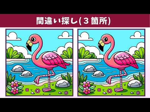 Видео: Найдите 3 отличия | Иллюстрация Версия #1684