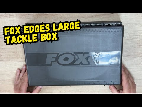 Видео: Обзор  FOX Edges Large Tackle Box . Загружаем карповыми расходками новый тэкл !!! #carpdesign