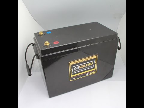 Видео: Аккумулятор LiFePO4 8S 24V 105AH