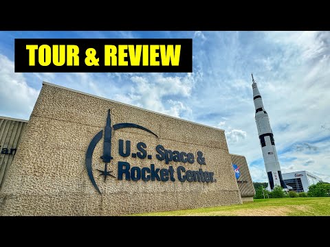 Видео: Космический и ракетный центр США (Хантсвилл, Алабама): экскурсия и обзор с Хайдом