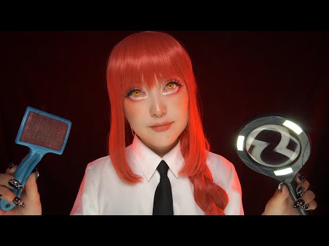 Видео: АСМР Расчешу твою шерстку 🐕 ASMR Makima Chainsaw Man ⛓ RP (SUB)