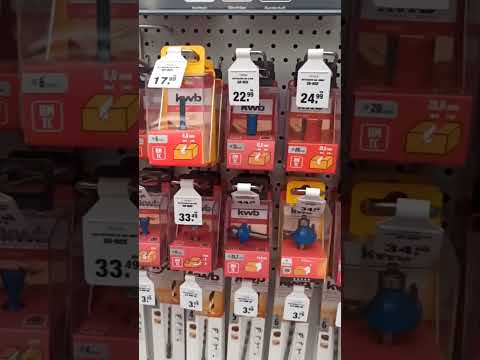 Видео: Расходники KWB цена в Германии магазин Toom