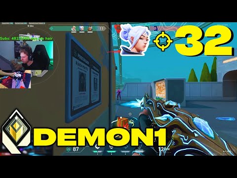 Видео: ВЫДАЮЩИЙСЯ НА JETT!! - Demon1 [NA] #MatchMVP