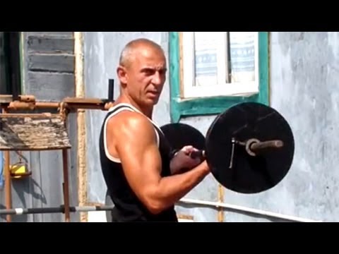 Видео: Упражнения со штангой дома