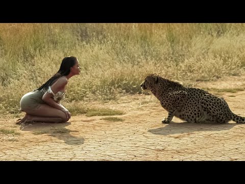 Видео: Эта Женщина Просто Решила Помочь Больному Гепарду