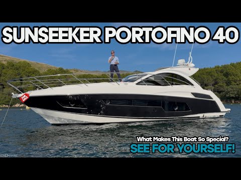 Видео: Внутри прекрасно сохранившегося Sunseeker Portofino 40!