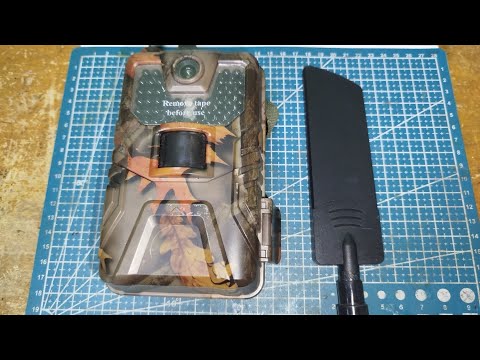 Видео: Ремонт антенны фото ловушки.