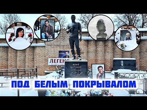 Видео: как выглядят известные могилы под покровом снега: Шатунов, Заворотнюк, Лëвкин и другие 17.12.2024