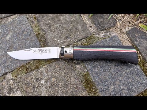 Видео: Old Bear by Antonini - Antonini Old Bear - італійський Opinel - огляд ножа