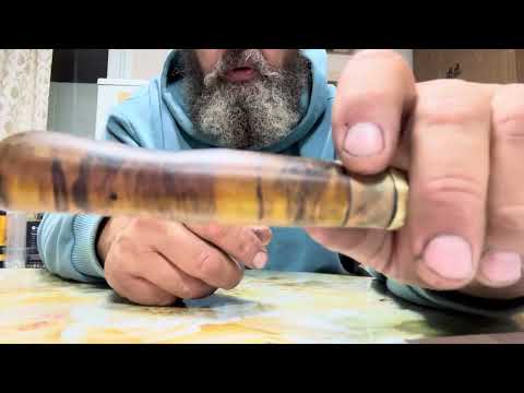 Видео: N 186 Рабочий нож из PDK.