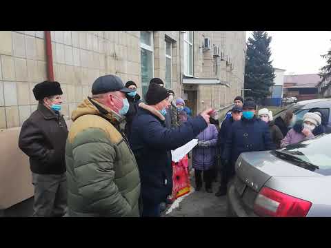 Видео: Лохвичани вимагають скасувати плату за транспортування газу