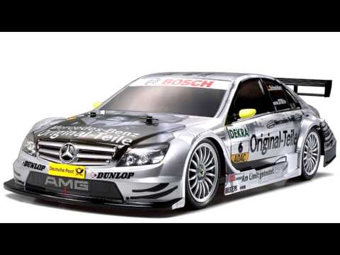 Видео: Первый запуск AMG Mersedes C-Class DTM 2008 от deagostini