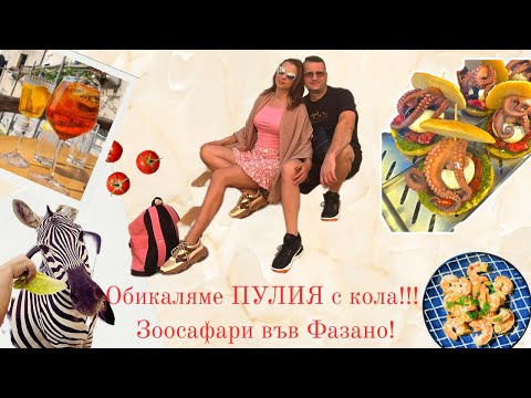 Видео: ЕЛА С НАС В ИТАЛИЯ! МАТЕРА, АЛБЕРОБЕЛО...И ЗООСАФАРИ!