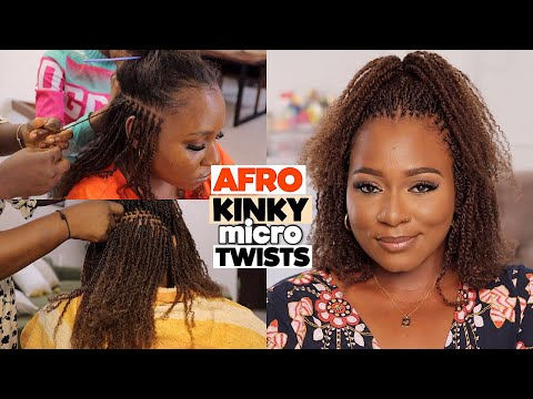 Видео: МИКРО-ЗАВИВКИ, КОТОРЫЕ ВЫГЛЯДЯТ И ОЩУЩАЮТСЯ КАК НАТУРАЛЬНЫЕ ВОЛОСЫ | ЕСТЕСТВЕННЫЙ ЗАЩИТНЫЙ СТИЛЬ ...