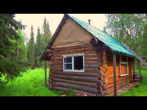 Видео: Ушли в тайгу! Вернулись в избу спустя 3 месяца! Что стало с избой!? Рыбалка на хариуса.