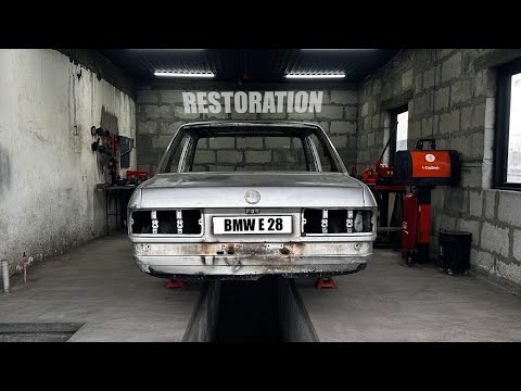 Видео: BMW E28   Restoration - Bodywork and sandblasting (Part 2) . Восстановление БМВ Е28 кузовные работы