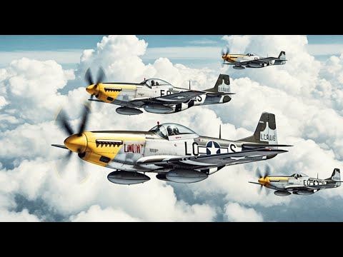 Видео: Японские пилоты не ожидали увидеть над Токио истребители Mustang со скоростью 715 км/ч и подвесными
