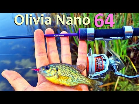 Видео: Оновлення бюджетного мормишингу: Azura OLIVIA Nano 64 xul (travel і двочасник)