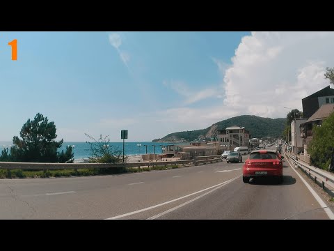 Видео: 1. Летние дороги. Сочи - Джубга.