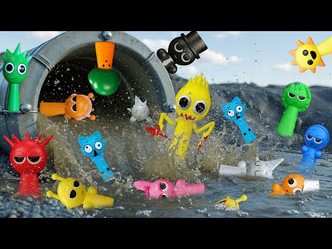 Видео: Исследование дренажного туннеля — там ждал Спрунки!