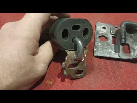 Видео: Переделка кронштейна глушителя Рено Меган 2