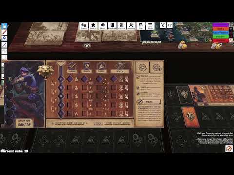 Видео: Tabletop Simulator - Ведьмак (5 человек, катка 1).