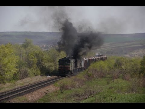Видео: СИЛА 10Д100 10D100 POWER 3ТЭ10М-1260Б/1041В/1249Б / Толкач 2ТЭ10Л перегон Căinari- Злоть CFM/Moldova
