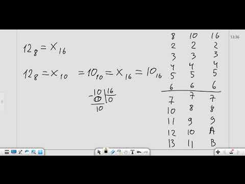 Видео: Перевод из одной системы счисления в другую. ОГЭ Информатика.