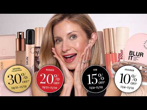Видео: ВЫБОР АКЦИИ Sephora Savings! 10 новинок, которые того стоят