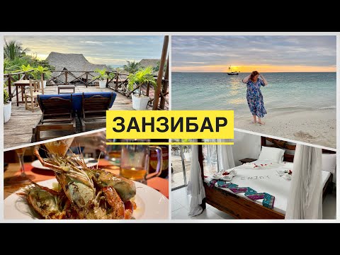 Видео: #3 ДЖАМБО, ЗАНЗИБАР! АФРИКАНСКИЙ номер в отеле TROPICANA KENDWA BEACH и невероятные креветки!