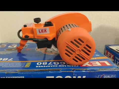 Видео: Обзор Заточной станок для цепей Lex LXCG 780,800