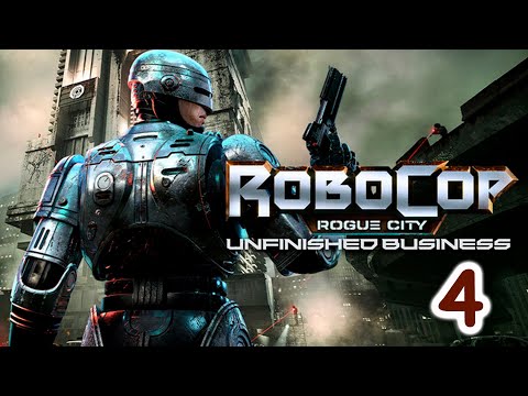 Видео: RoboCop: Rogue City UB - стрим - 4 часть