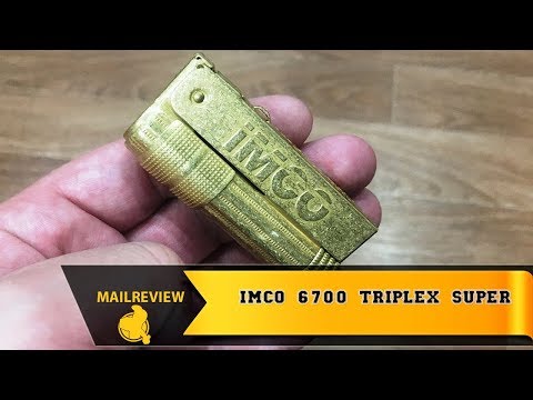 Видео: Достойный конкурент Zippo: бензиновая зажигалка IMCO 6700 Triplex Super