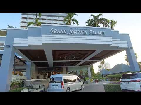 Видео: Grand Jomtien Palace🌴🌴🌴 Что есть рядом🥣🏰 Качество пляжа 😎Паттайя Таиланд