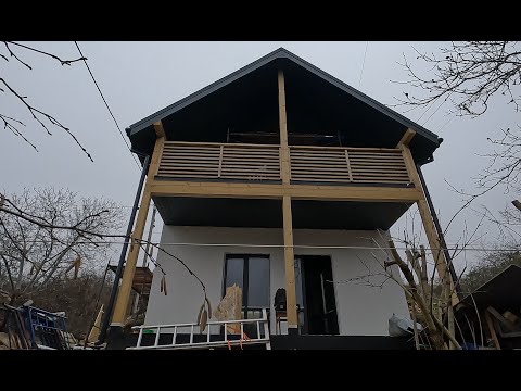 Видео: СИП дом с мансардным этажом-кошкин дом.