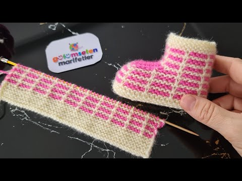 Видео: Очень стильно эффектно ✅вязание пинетки выкройки для малышек