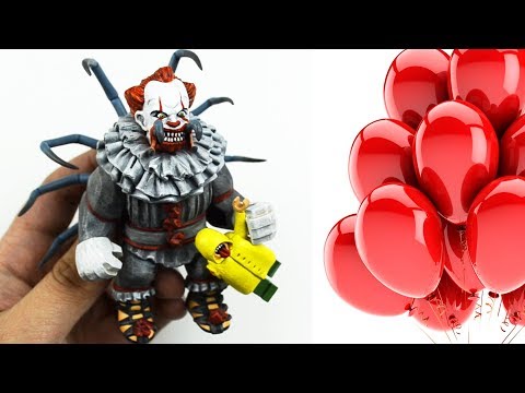 Видео: Кастомная фигурка Пенинвайза и Джорджи (Из Таноса и Железного человека))