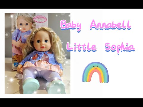 Видео: Огляд ляльки Little Sophia 36cm | Zapf Creation | Baby Annabell