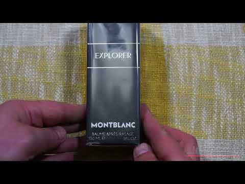 Видео: Montblanc EXPLORER after shave balm | Бальзам после бритья Montblanc Explorer