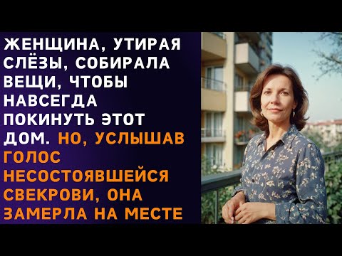 Видео: 👩‍🦰 Женщина не ожидала такого широкого жеста от несостоявшейся свекрови ...