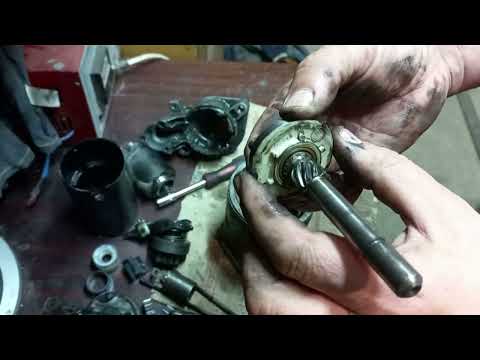 Видео: мерседес С 200 ремонт стартера