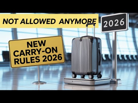 Видео: Разъяснение новых правил провоза ручной клади в 2026 году (не попадитесь в TSA)
