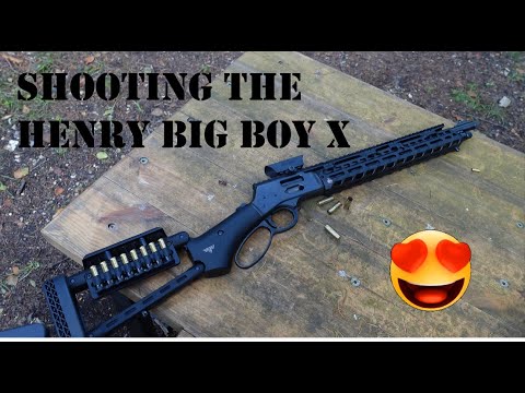 Видео: Стрельба из потрясающего Henry Big Boy X из .357 Magnum!