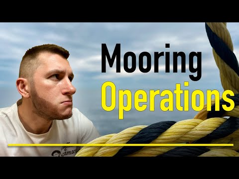 Видео: Швартовка судна к причалу с нескольких камер. Stream Mooring operations