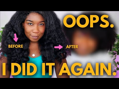 Видео: Сделай мне прическу до талии | Натуральная стрижка с длинных на короткие волосы — Удовлетворение